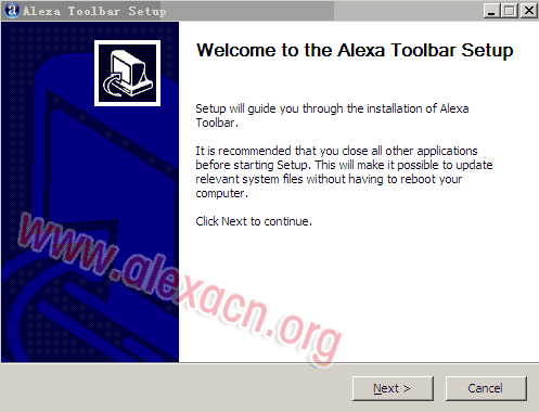 Alexa工具条的下载及安装