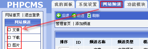 Phpcms标签说明