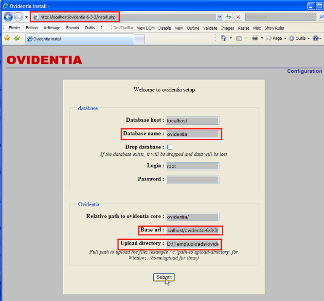 Ovidentia Setup1.png