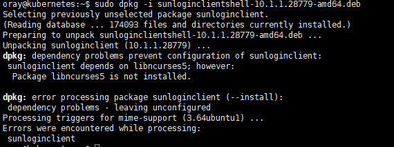 向日葵（Linux）命令行版本安装 