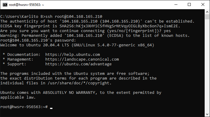 Windows远程连接Ubuntu20.04