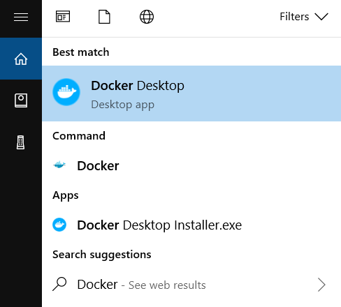 启动Docker Desktop